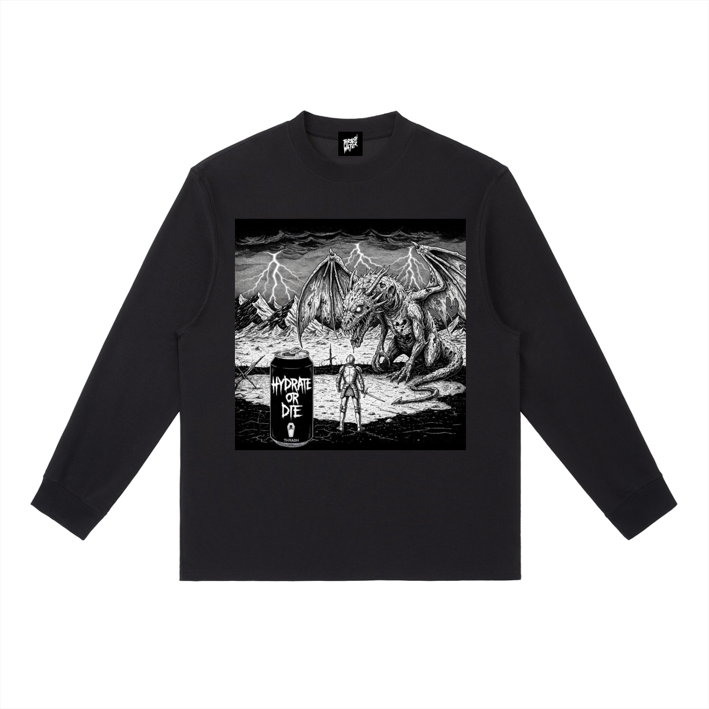 Essential Crewneck Long-Sleeve T-Shirt
