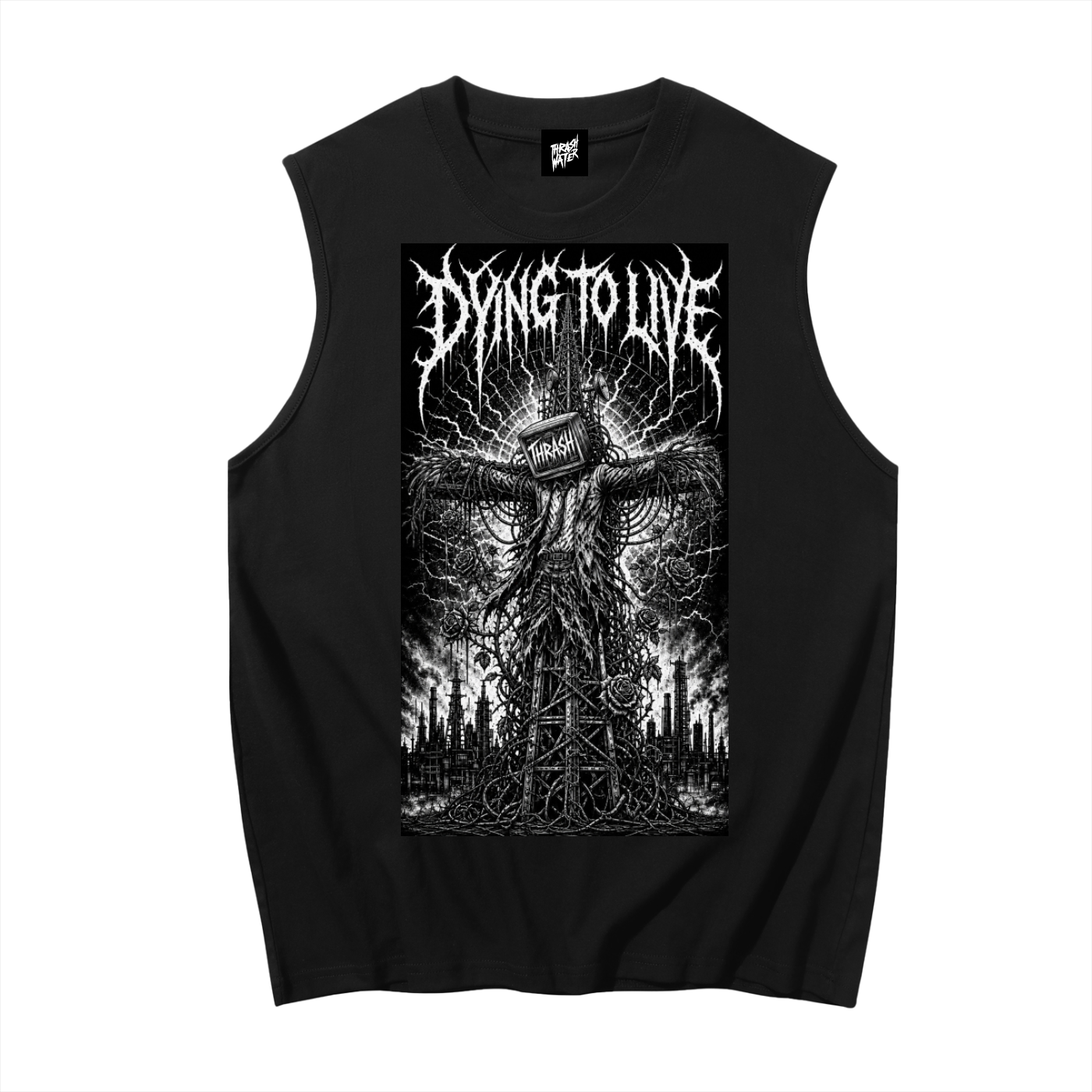 Men's Sleeveless Cotton Tank Top