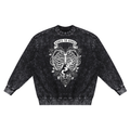 Snow Washed Hand-Frayed Sweatshirt
